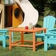 preview thumbnail 93 of 180, Laguna Kids Outdoor 31" Square Poly Dining Table