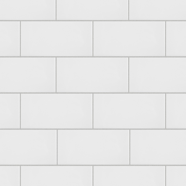 Merola Tile Park Slope Subway Glossy White 3x 6 Ceramic Wall Tile