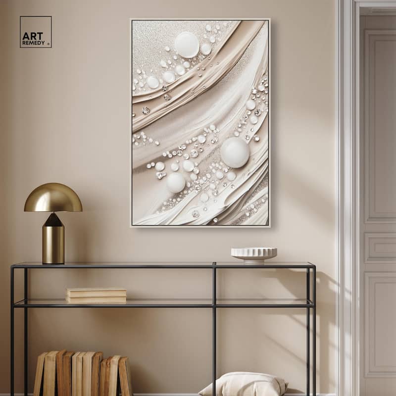 Viscous Veils IV Canvas by Art Remedy