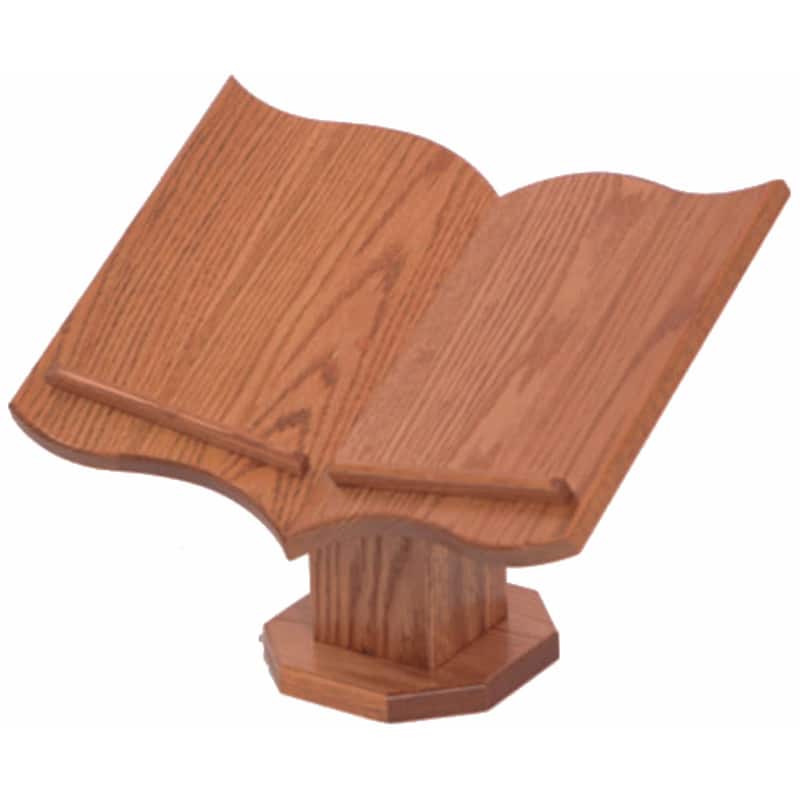 Oak Bible Stand - Table Stand - Michael's Cherry Stain