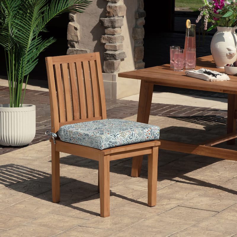 ARDEN Foam Outdoor Round Back Seat Cushion, 20 x 19