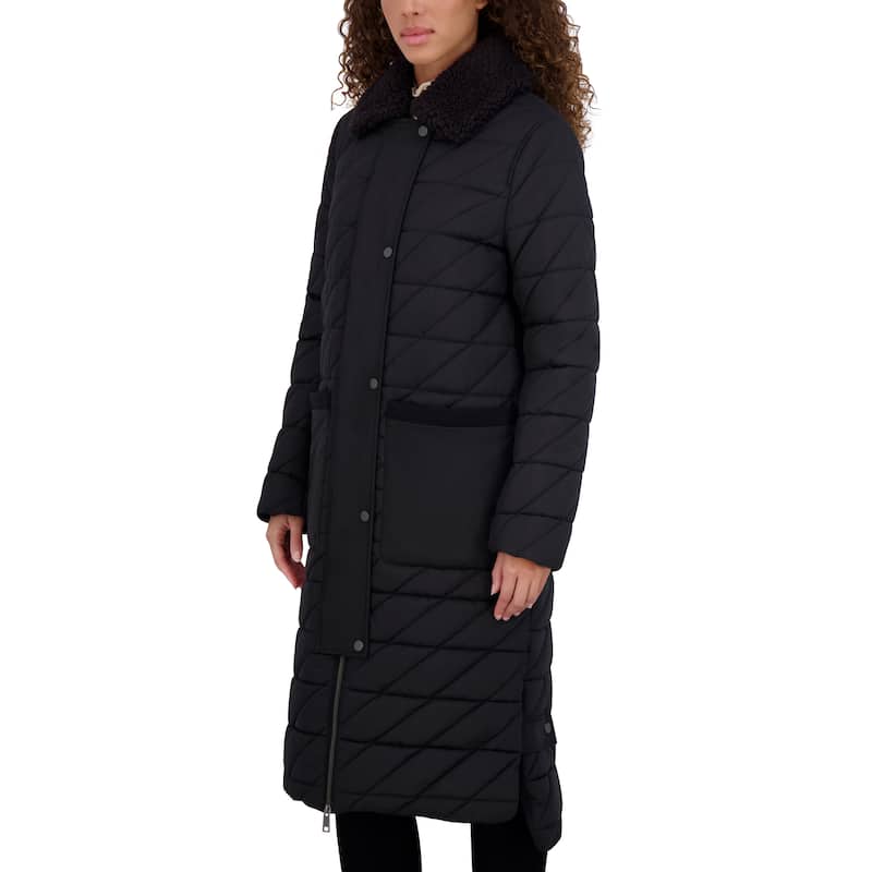 Andrew Marc Maxine Long Quilted Coat