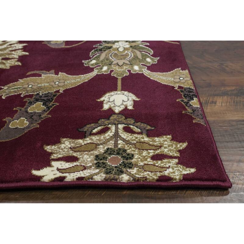 2' x 3' Polypropylene Red Accent Rug 2' x 3' Oval Bed Bath & Beyond