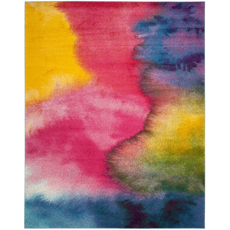 SAFAVIEH Watercolor Leila Modern Abstract Rug