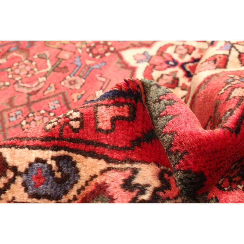 ECARPETGALLERY Hand-knotted Andelz Red Wool Rug - 4'2 x 6'7