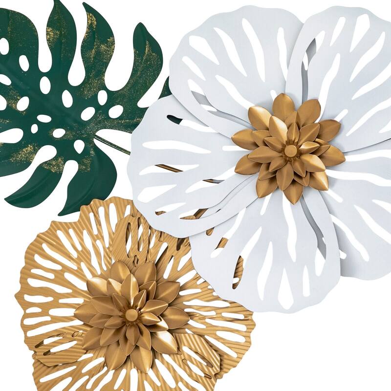 Flower-shaped Wall Decoration 3D Wall Decoration
