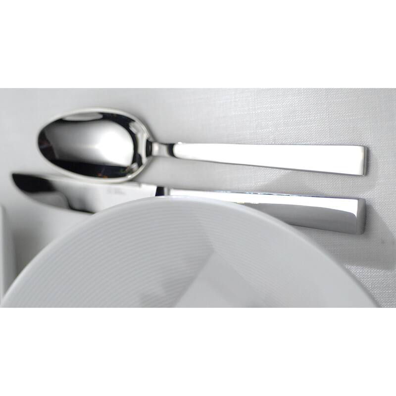 Sant' Andrea 18/10 Stainless Steel Fulcrum Coffee Spoons (Set of 12) by Oneida