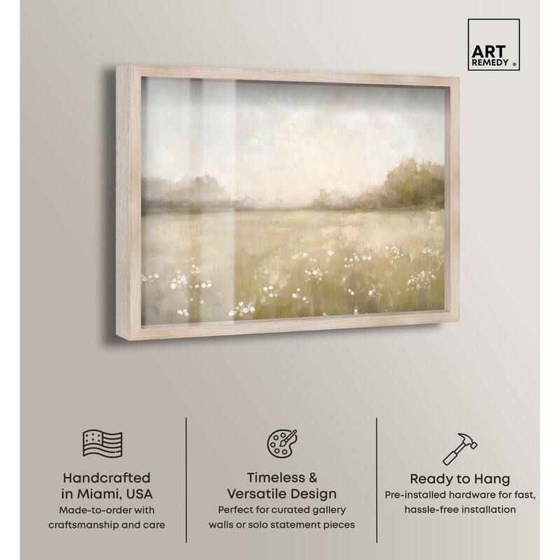 Peaceful Expanse Shadowbox by Art Remedy