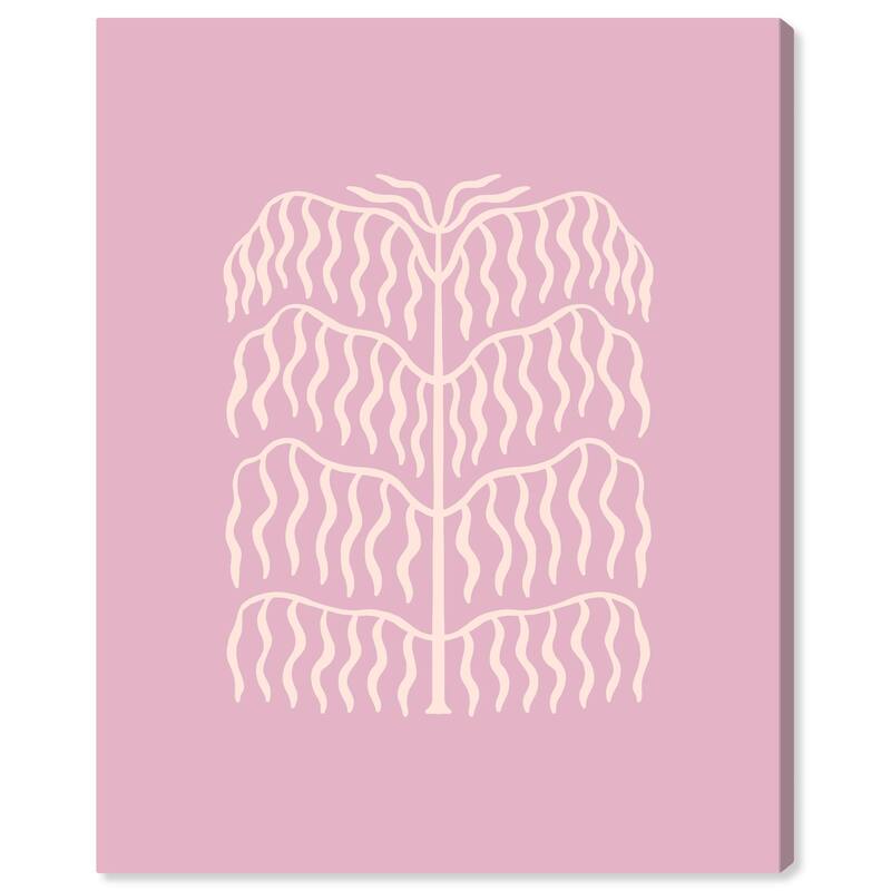 Lavender Mauve Canvas by Art Remedy, Gallery Wrapped - 16" x 20"