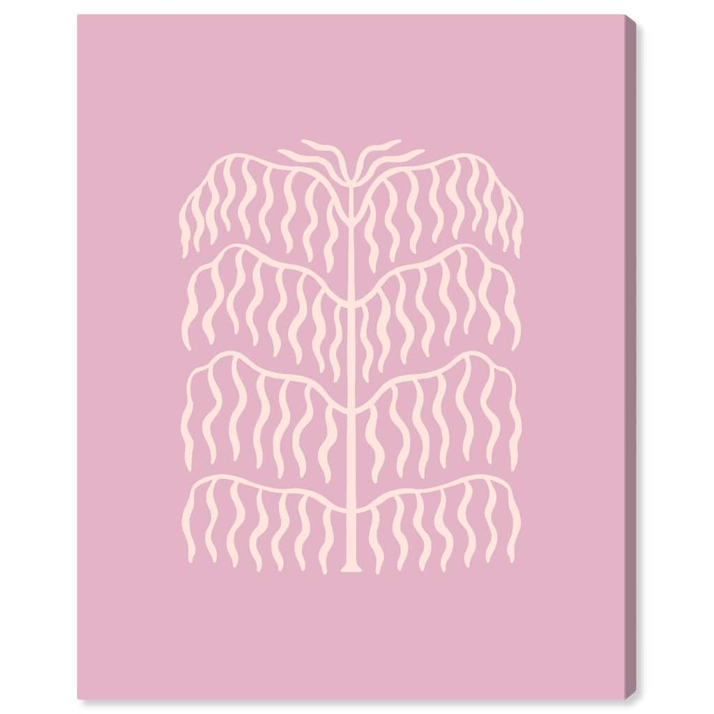 Lavender Mauve Canvas by Art Remedy, Gallery Wrapped