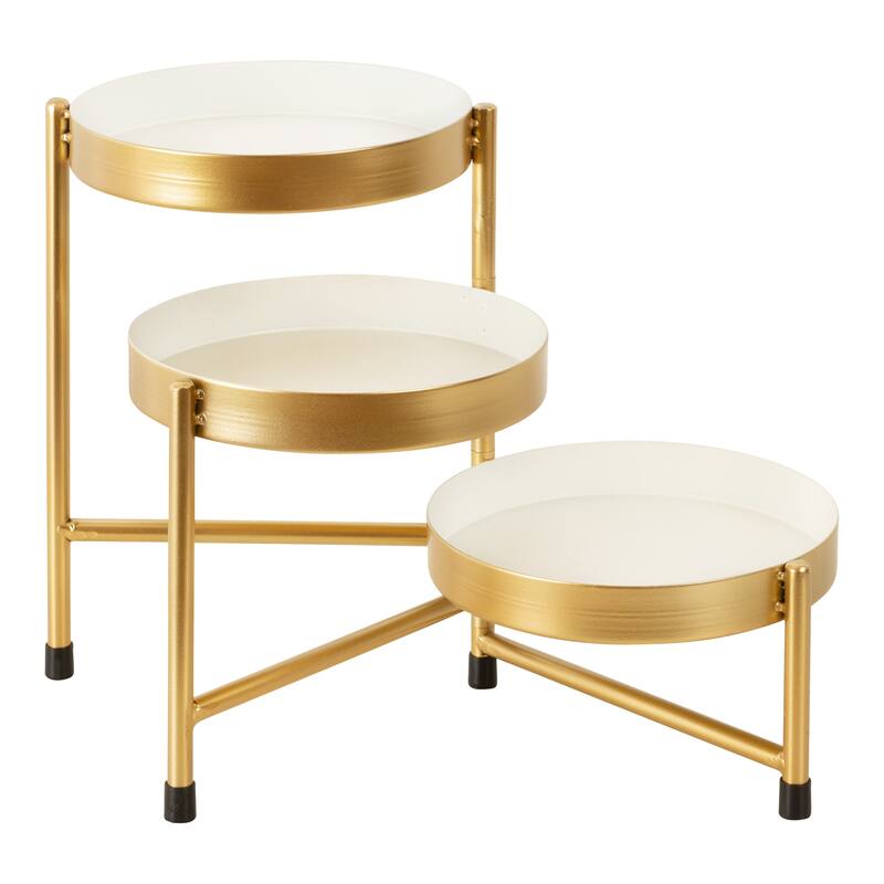 Kate and Laurel Finn Tiered Tabletop Planter - 7.25x7.25x10
