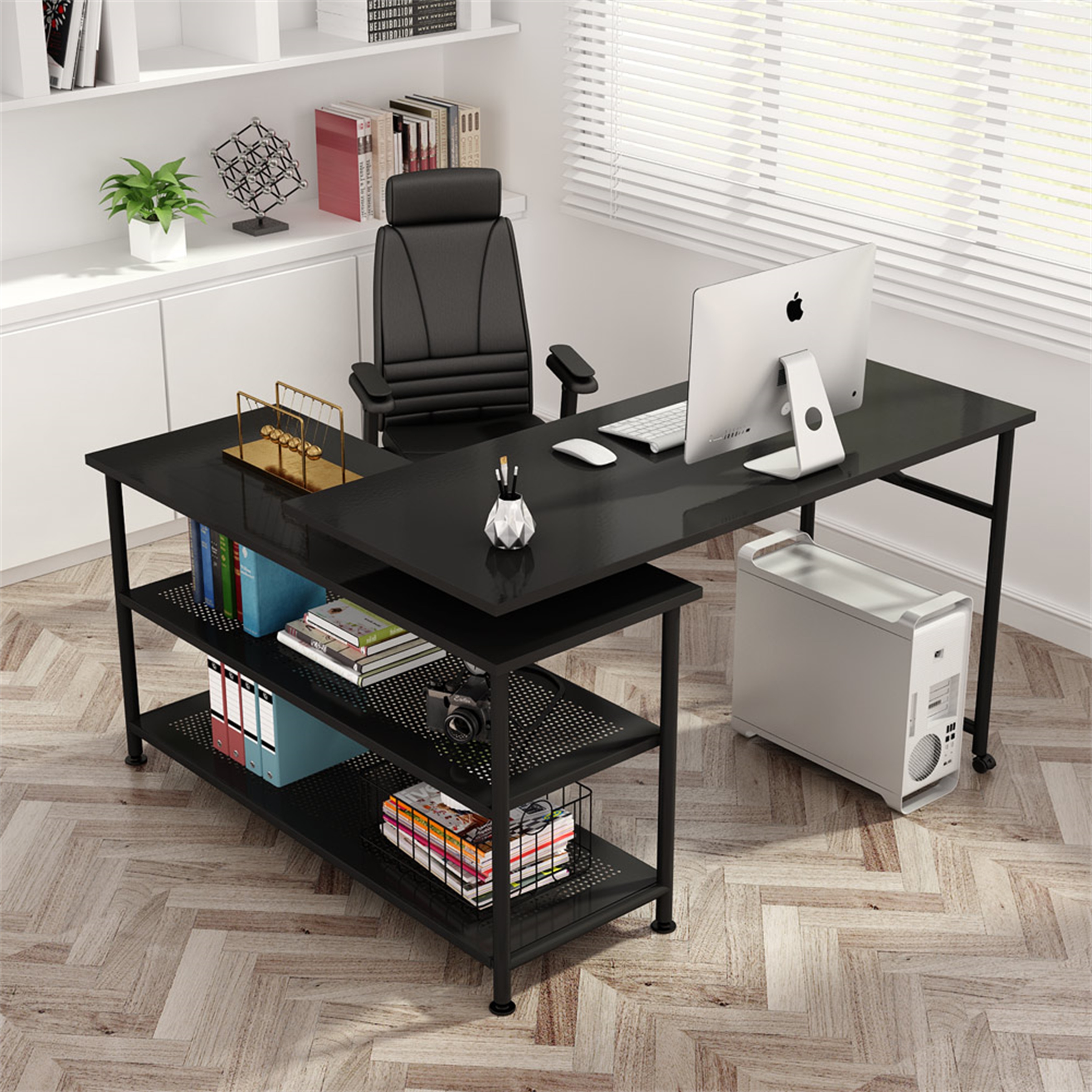 360 l shaped desk