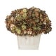 preview thumbnail 12 of 20, Faux Hydrangea in White Washed Wood Cube Planter