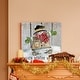 preview thumbnail 4 of 8, Winter Wishes Snowman-Premium Gallery Wrapped Canvas - Ready to Hang - Multi-Color