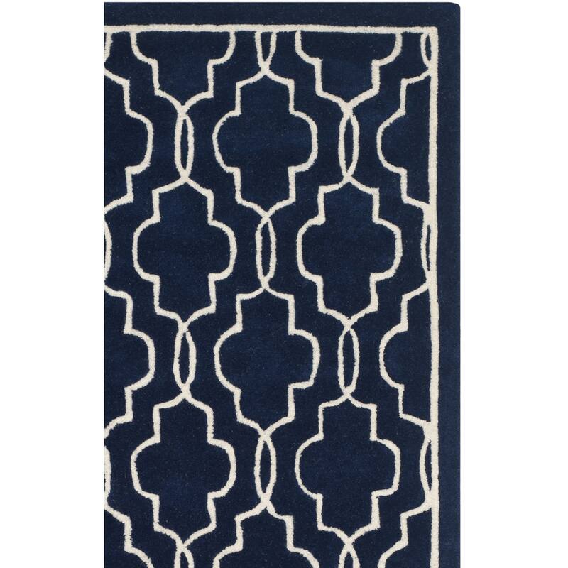 SAFAVIEH Handmade Chatham Nazzarena Modern Moroccan Wool Rug