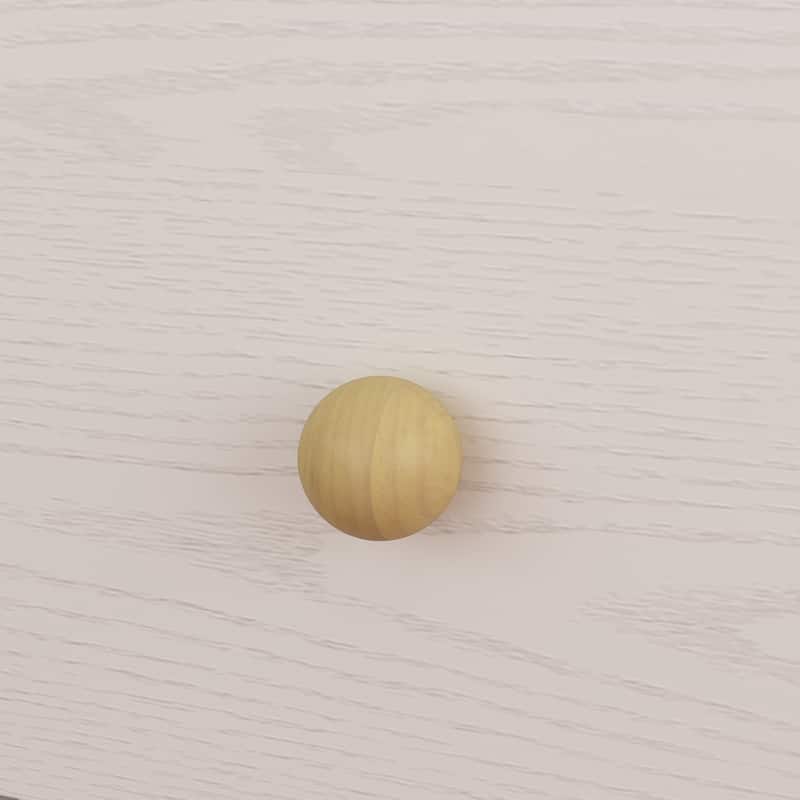 9-Drawer White Dresser with Gold Knobs – Modern Storage Solution