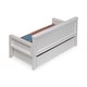 preview thumbnail 8 of 8, Badger Basket Sofa/Daybed with Trundle for 18 inch Dolls - White/Multi - 22" x 10" x 10.5"