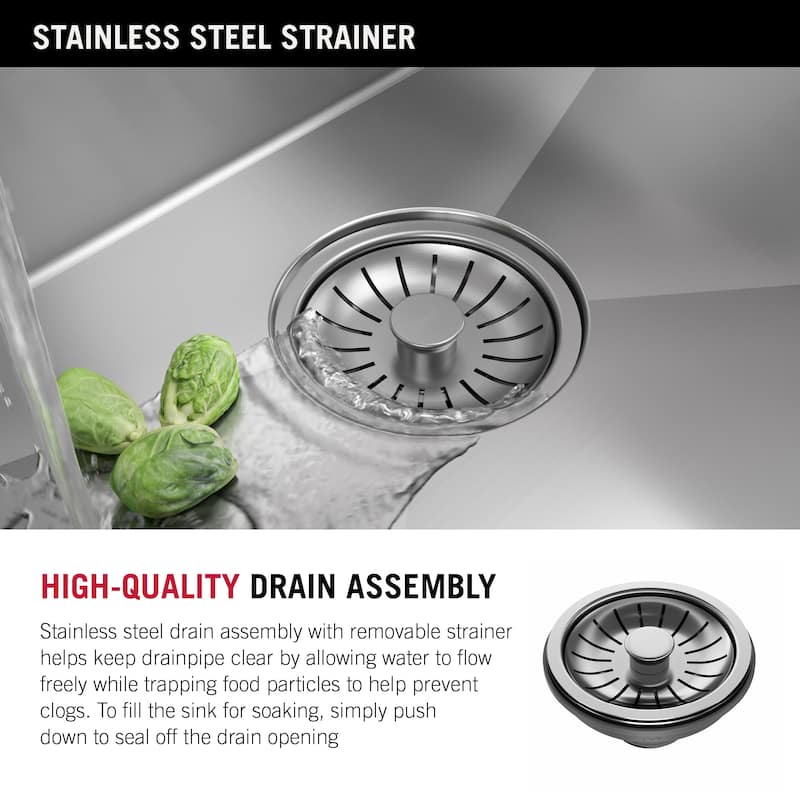 Delta 953034-24SL Lenta 24” Undermount 16 Gauge Stainless Steel Single