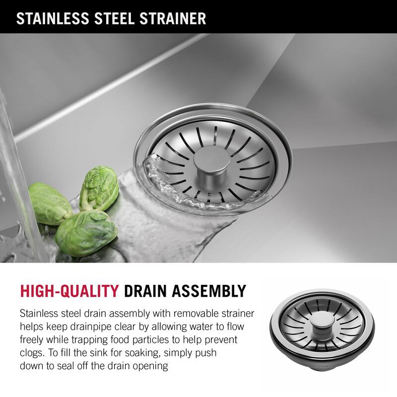 Delta 953034-32S Lenta 32” Undermount 16 Gauge Stainless Steel Single