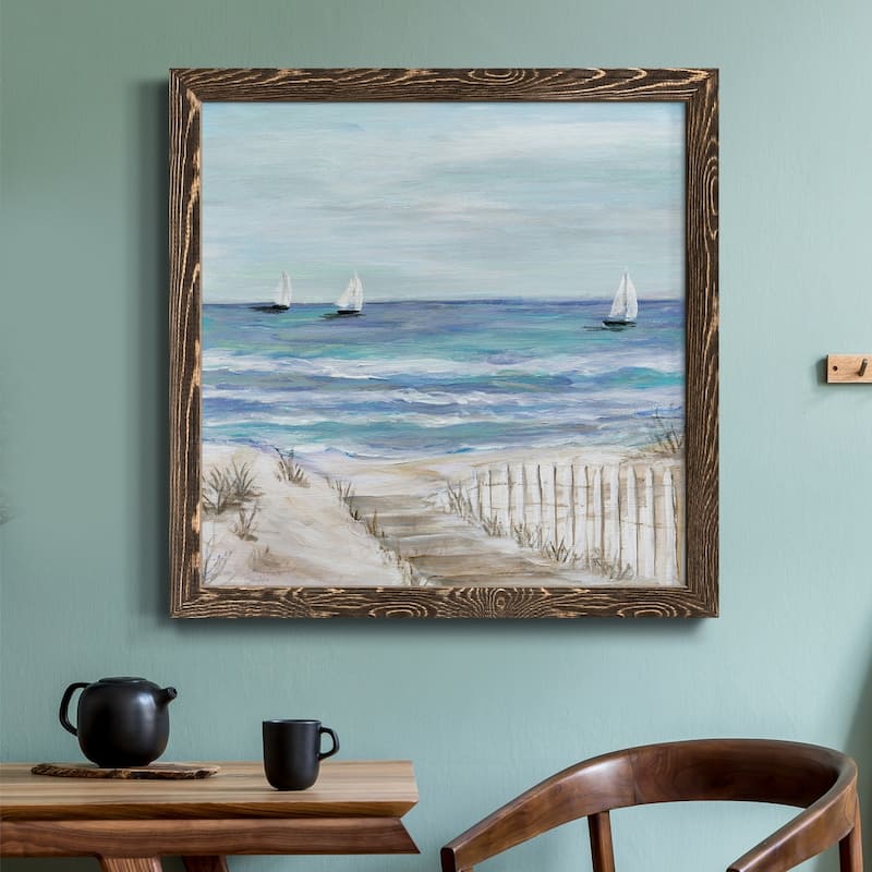 Gulf Shores III-Premium Framed Canvas - Ready to Hang
