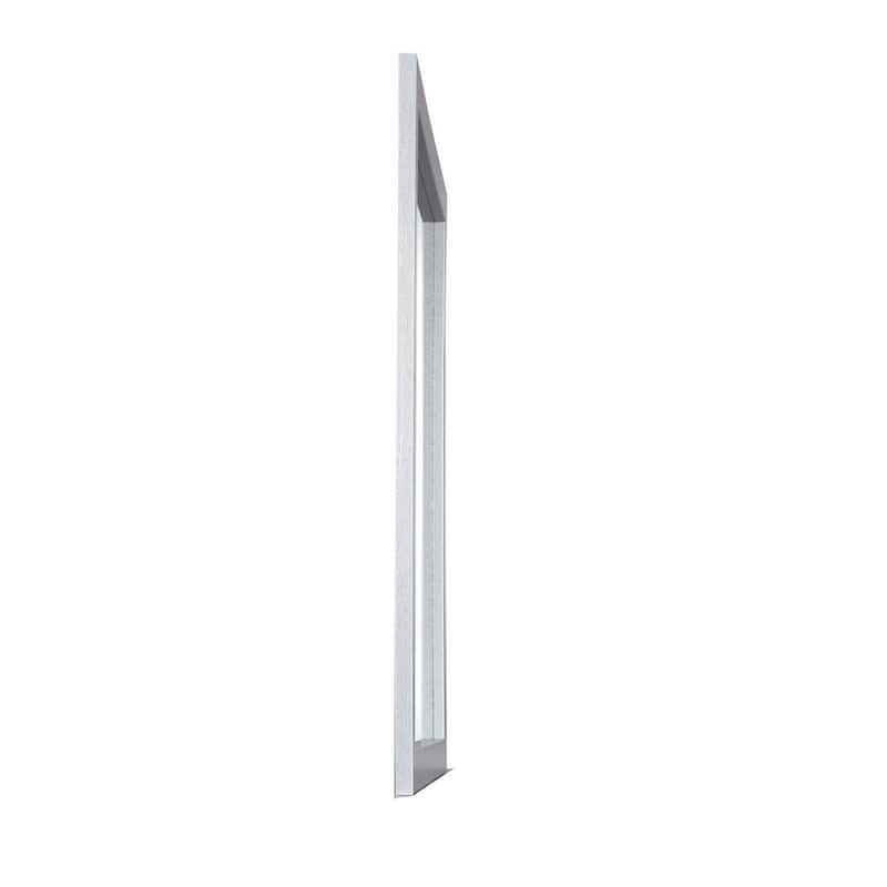 Moko 40 x 40 Dresser Mirror, Square, Modern Style, Gray Finished Frame