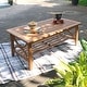 preview thumbnail 4 of 15, Cambridge Casual Lowell Teak Outdoor Patio Coffee Table
