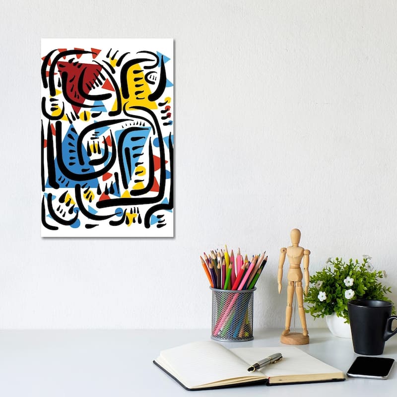 iCanvas "African Magic Energy Of Life" by Emmanuel Signorino Canvas Print - 12x8x0.75