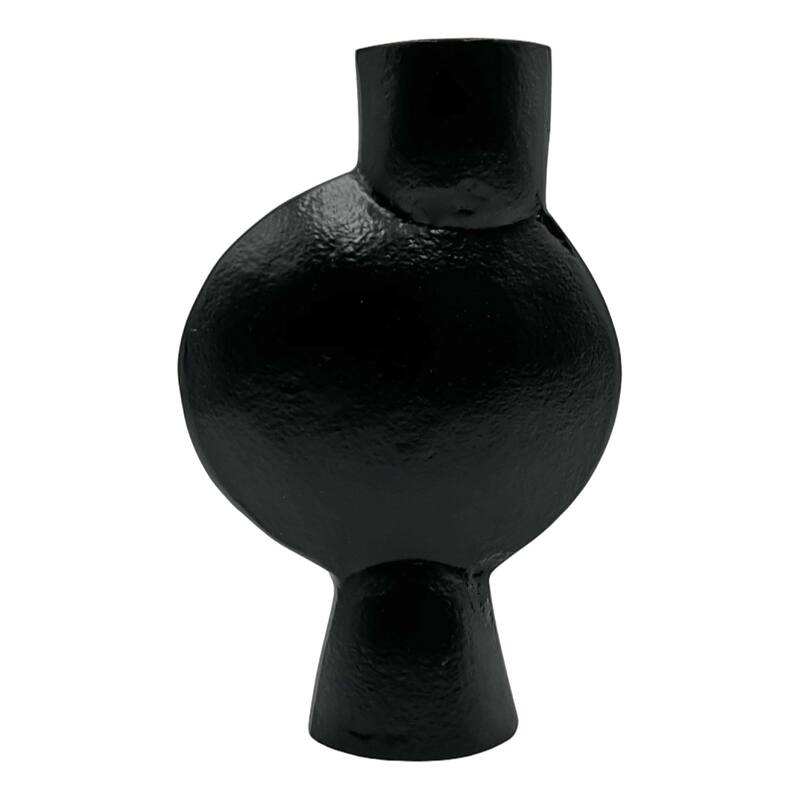 Decorative Handmade Aluminum Abstract Round Flower Vase