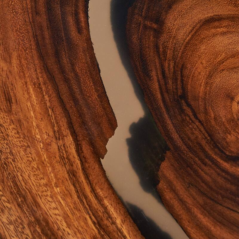 Home Soft Things Epoxy Resin Table Resin Coffee Table, River Table