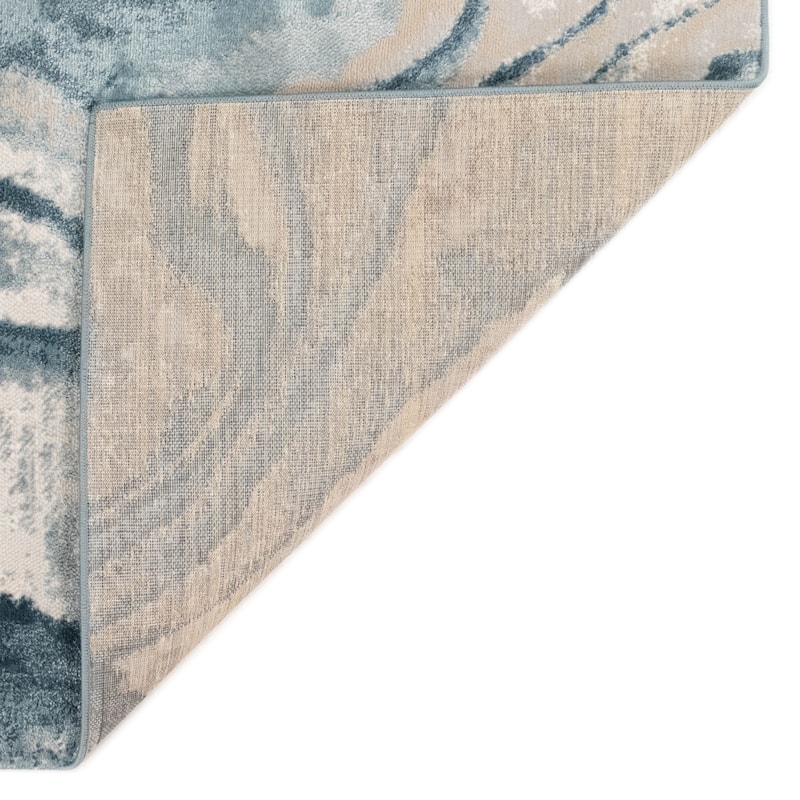 Liora Manne Soho Agate Indoor Rug Blue 8'10"X11'9" - Gold - 8'10"X11'9"