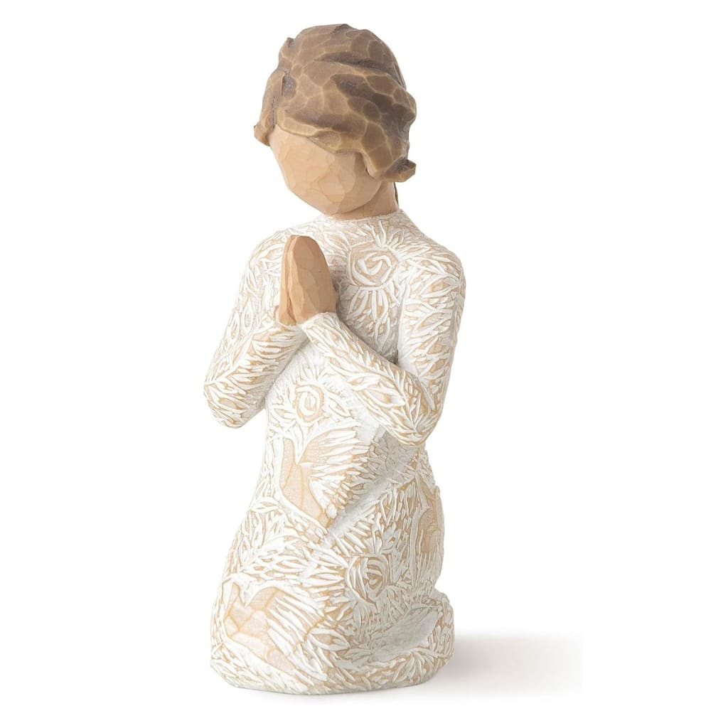 Willow Tree Prayer of Peace, Seeking The Quiet Within, 4-inch Sculpted Figure