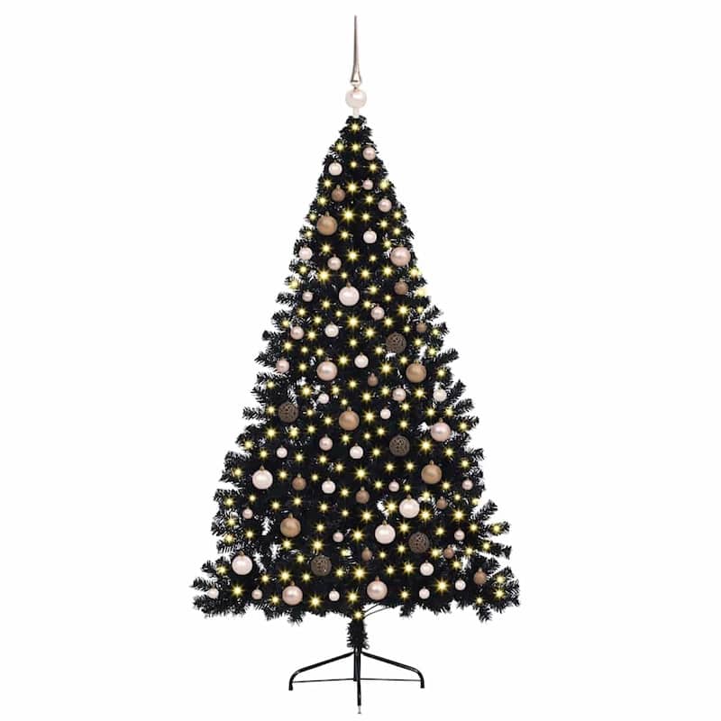 vidaXL Christmas Tree with Decorative String Lights