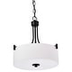 preview thumbnail 10 of 8, Nuvo Lighting 60/8204 Liam 3 Light 16" Wide Pendant Matte Black
