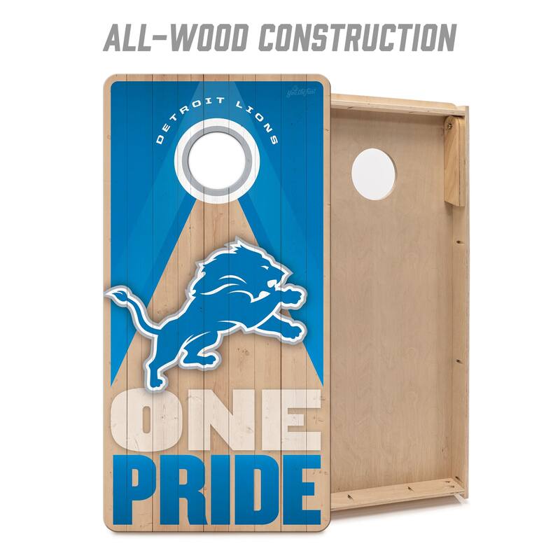 Detroit Lions NFL 2x4 Professional Cornhole Board Set