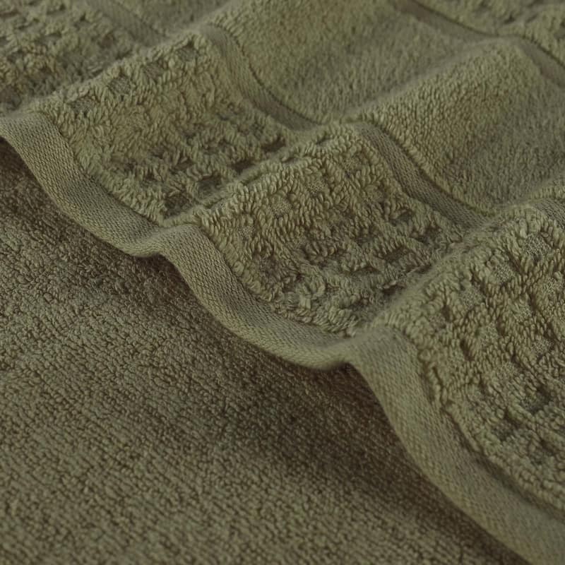 Superior Napa Zero Twist Cotton Soft Waffle Bath Towel Set of 3