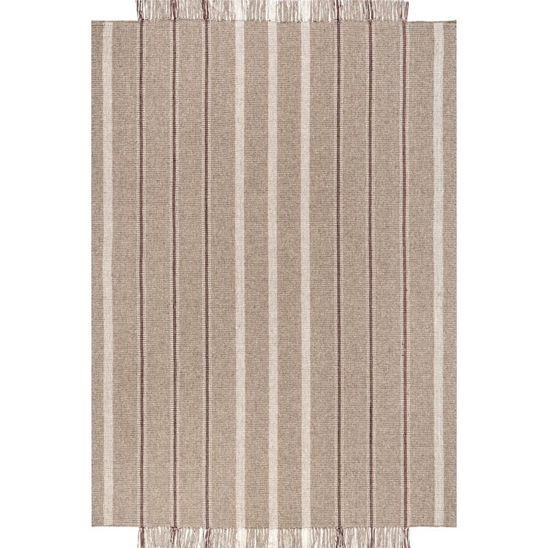 Frenshe Interiors Toluca Striped Wool Area Rug
