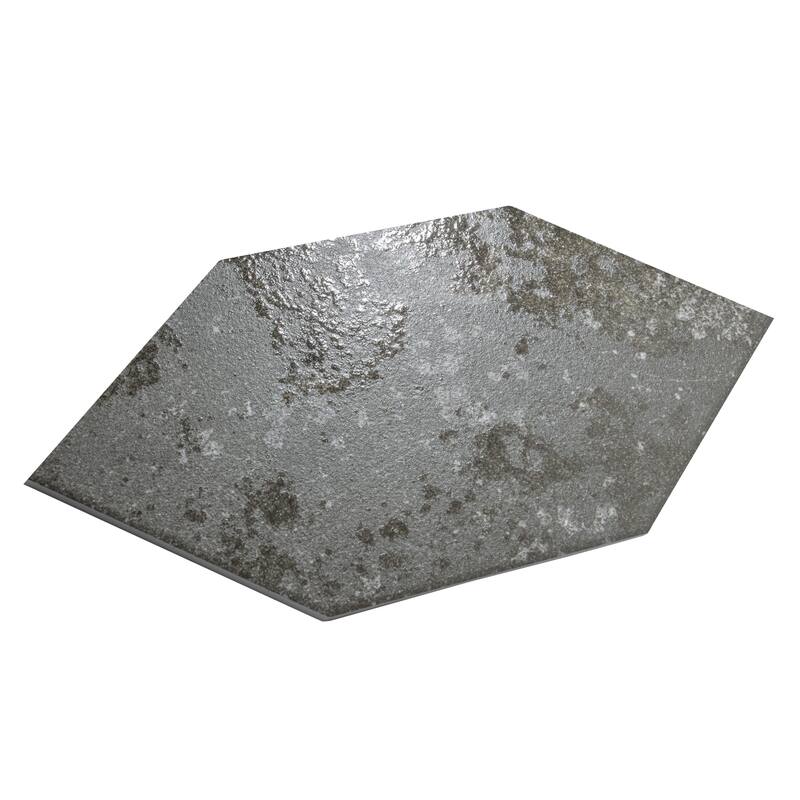 Merola Tile Magma Kayak Grey 6-1/2" x 12-1/2" Porcelain Floor and Wall Tile