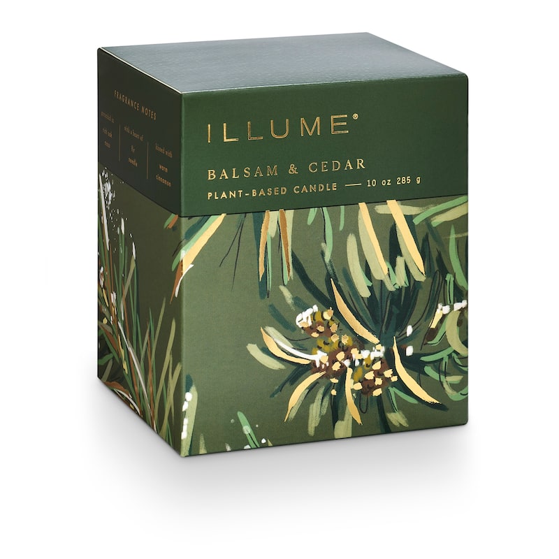 ILLUME Noble Holiday Balsam & Cedar Candle