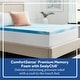 preview thumbnail 6 of 7, 4" SealyChill Gel + Comfort Memory Foam Mattress Topper