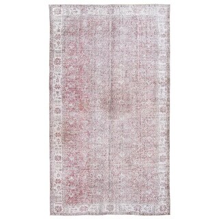 ECARPETGALLERY Hand-knotted Color Transition Red Wool Rug - 5'0 x 8'9 ...