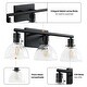 preview thumbnail 5 of 23, Modern Bathroom Vanity Light Dimmable LED Bathroom Sconce Wall Lighting Fixture with Bowl Glass Shade for Porch,Mirror Cabinets