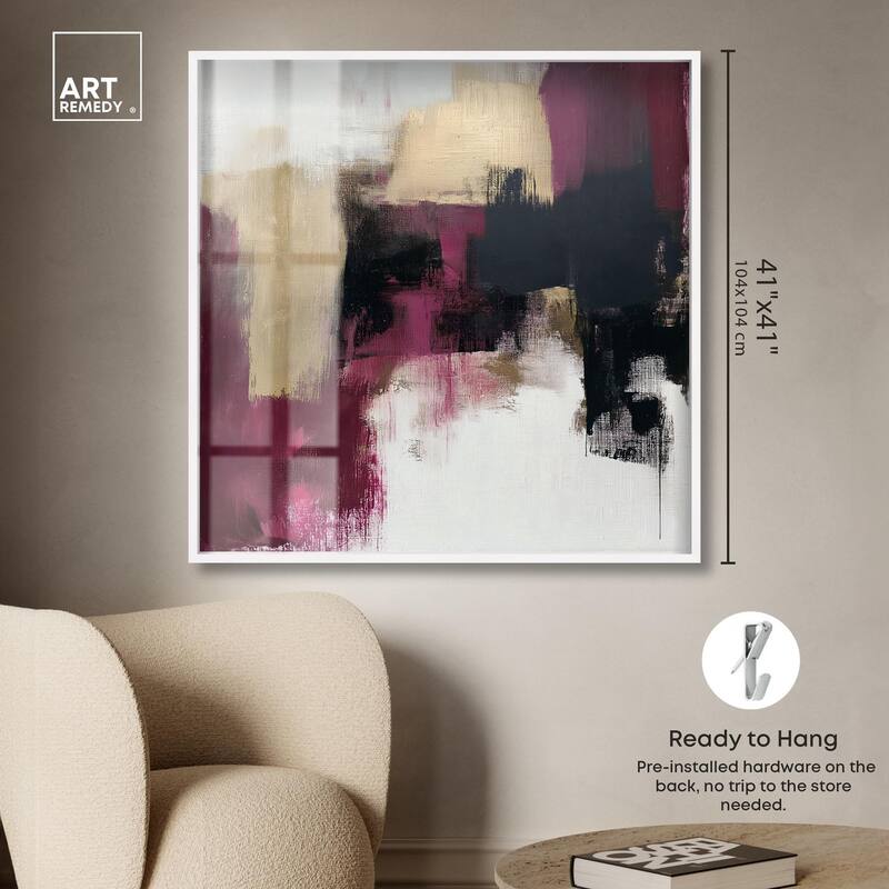 Golden Dusk I Shadowbox by Art Remedy