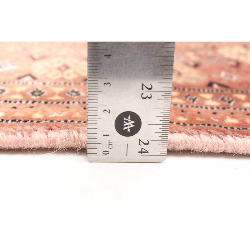 ECARPETGALLERY Hand-knotted Finest Peshawar Bokhara Beige Wool Rug - 2'7 x 3'9