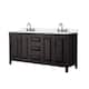 Option Dark Espresso / White Quartz Top / Matte Black