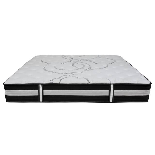 Hybrid Pocket Spring/Foam 12-inch Premium Mattress in a Box
