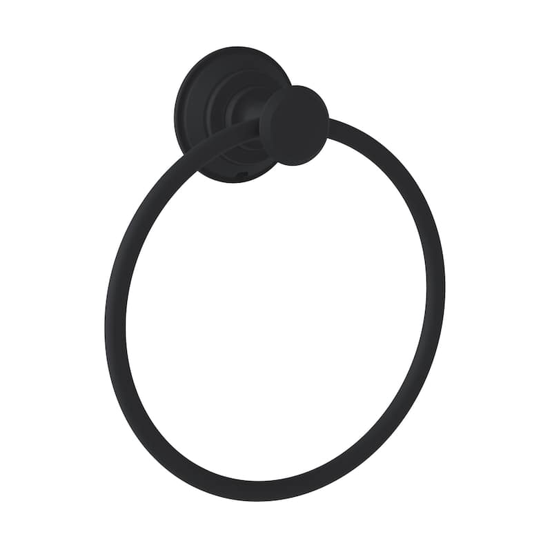 Symmons 583TR Braston 6" Wall Mounted Towel Ring - Matte Black