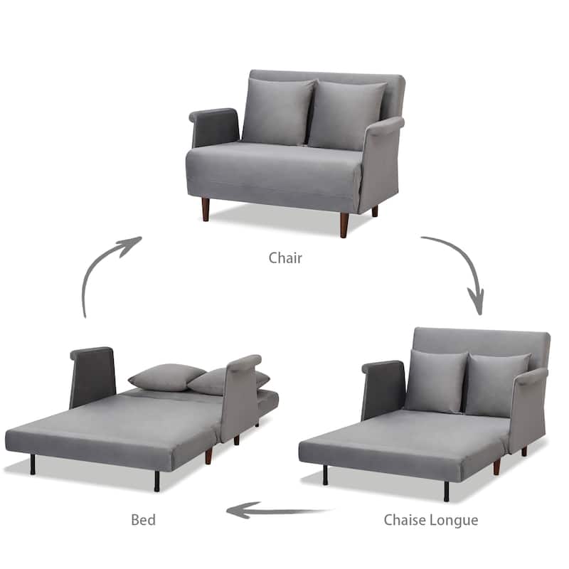 Artdeco Home - Boston & Cypress Convertible Futon Chair