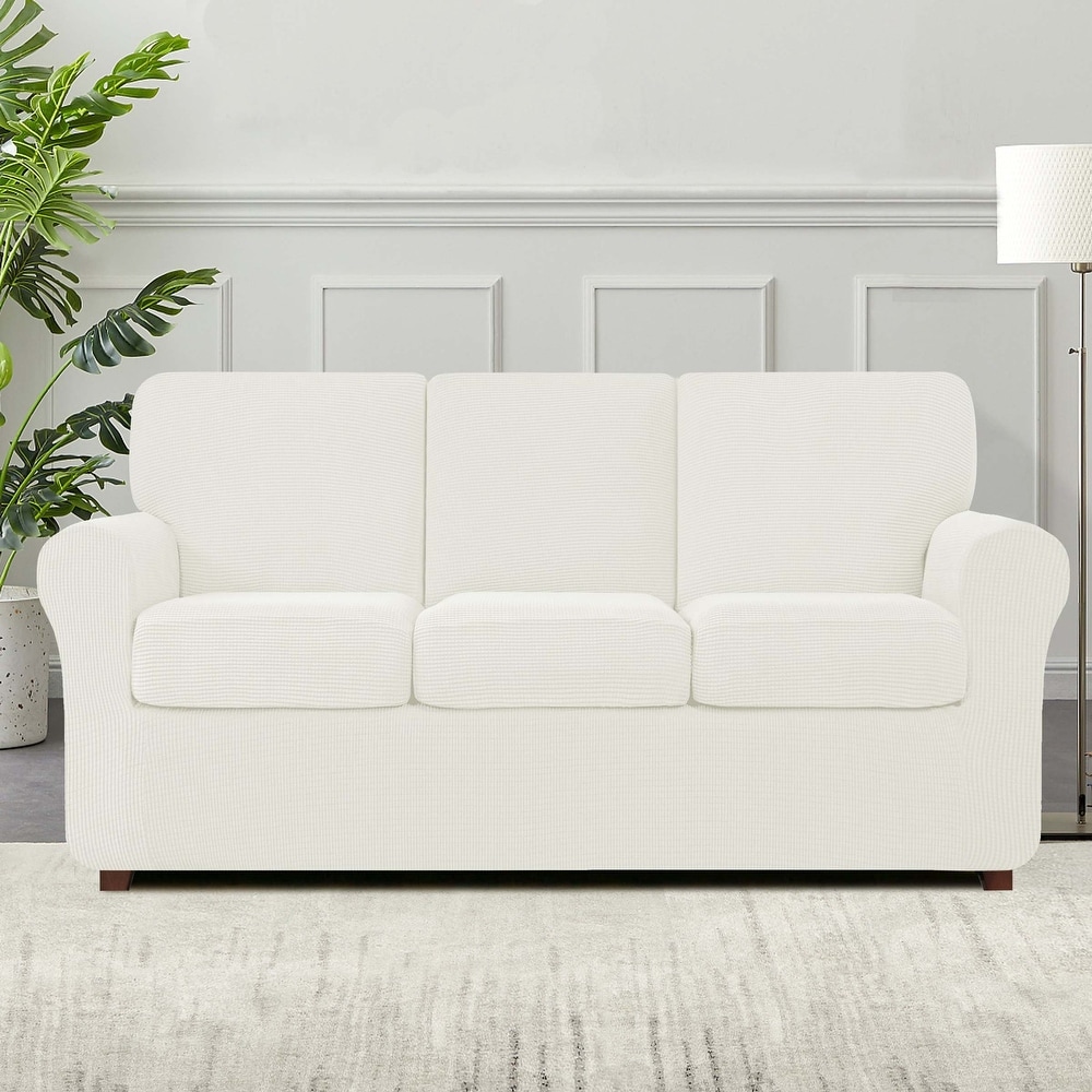 White Sofa Slipcovers Bed Bath Beyond