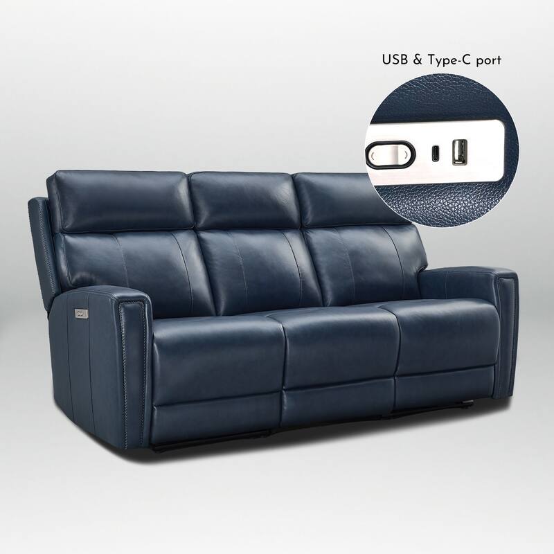 154”W 5-Seat Power Sofa set with Zero Gravity, Adjustable Headrest and USB&Type-C Ports