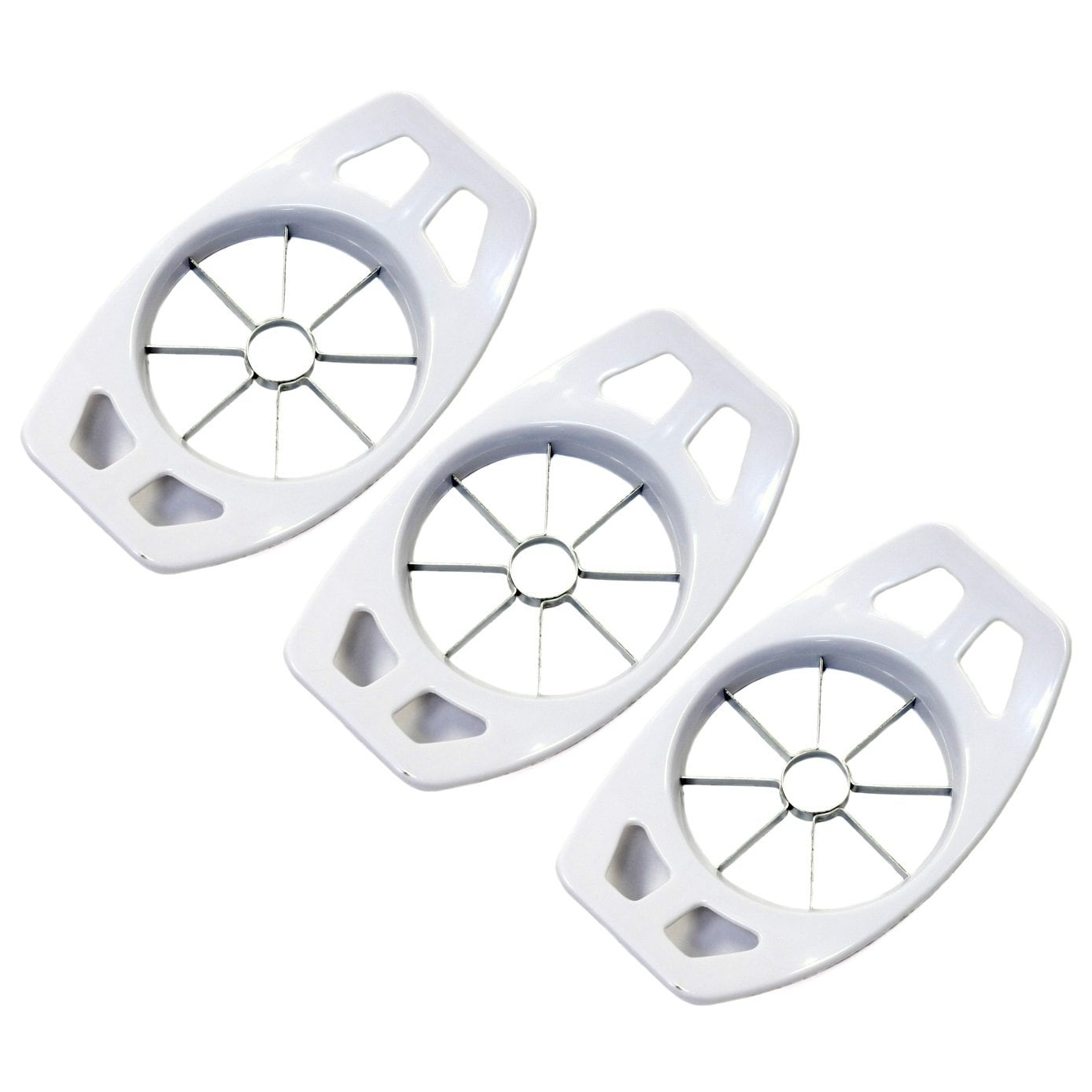Chef Craft Stainless Steel Blade Apple Slicer, Wedger and Divider, Apple Cutter and Corer Tool